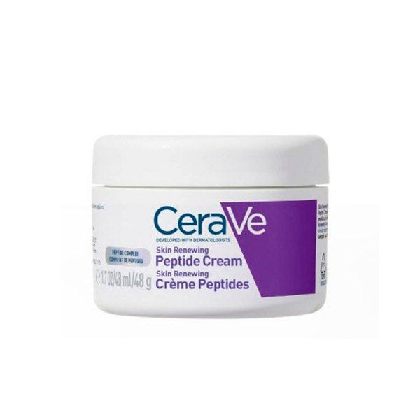 cerave skin renewing crema con peptidos antiarrugas firmeza e hidratante 50 ml