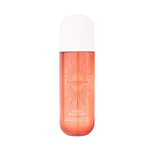 lancaster riviera mist peach party body mist 236 ml