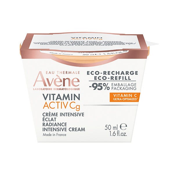 avene vitamin activ cg crema iluminadora intensiva refill 50 ml 1