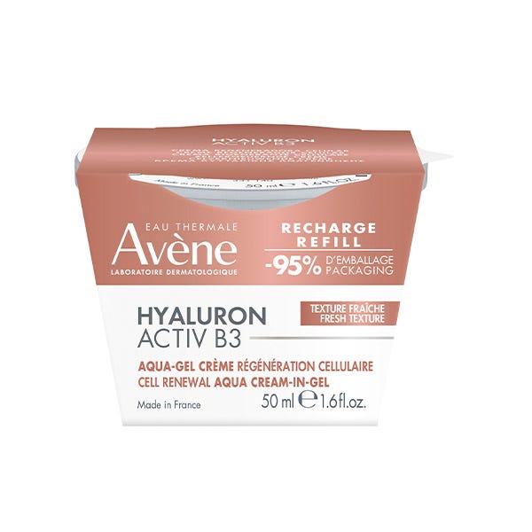 avene hyaluron activ b3 aqua gel crema renovacion celular recarga 50 ml
