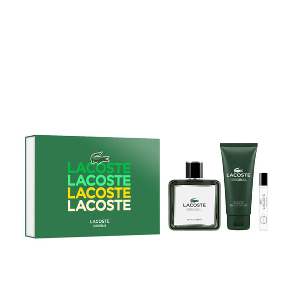 lacoste lacoste original estuche 3 pz