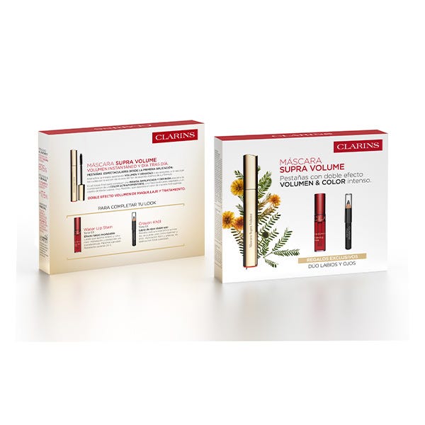 clarins mascara supra volume estuche 3 pz