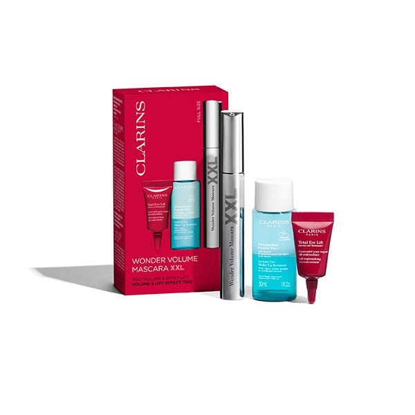 clarins wonder volume mascara xxl estuche 3 pz