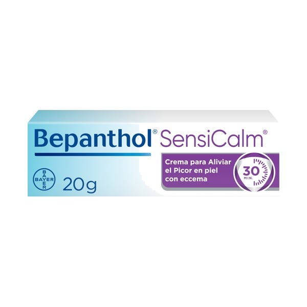 bepanthol bepanthol sensicalm crema para aliviar el picor en la piel con eccema 20 gr