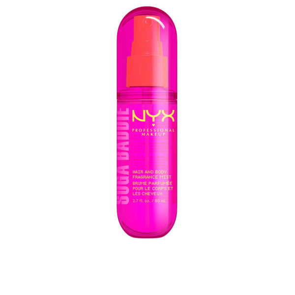 nyx professional make up hair and body body mist suga baddie 80 ml