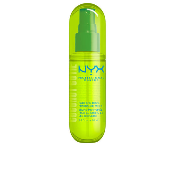 nyx professional make up hair and body body mist coconut cutie 80 ml