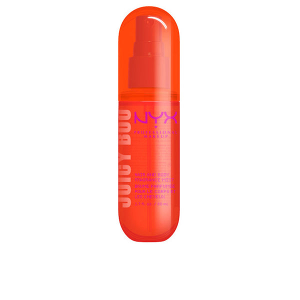 nyx professional make up hair and body body mist juicy boo 80 ml