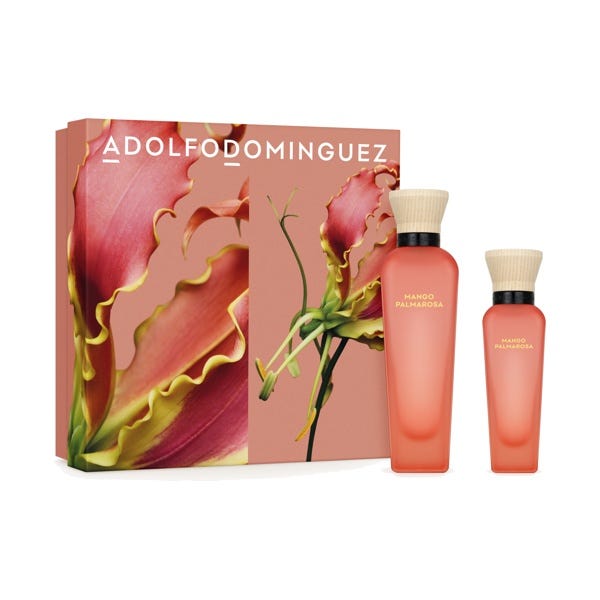 adolfo dominguez mango palmarosa estuche 2 pz