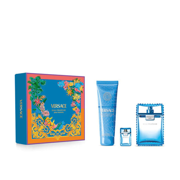 versace eau fraiche extreme estuche 2 pz