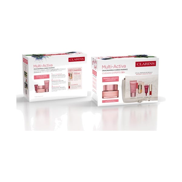 clarins crema de dia multiactiva para todo tipo de piel paquete de 5