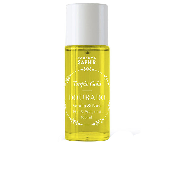 parfums saphir tropic gold dourado hair body mist 100 ml