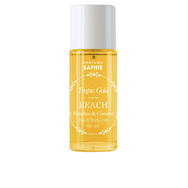 parfums saphir tropic gold beach hair body mist 100 ml