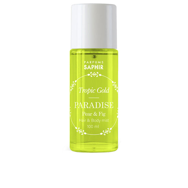 parfums saphir tropic gold paradis hair body mist 100 ml