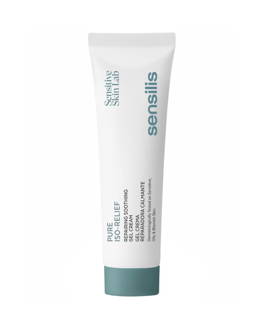 sensilis pure iso relief gel crema reparadora calmante 50 ml