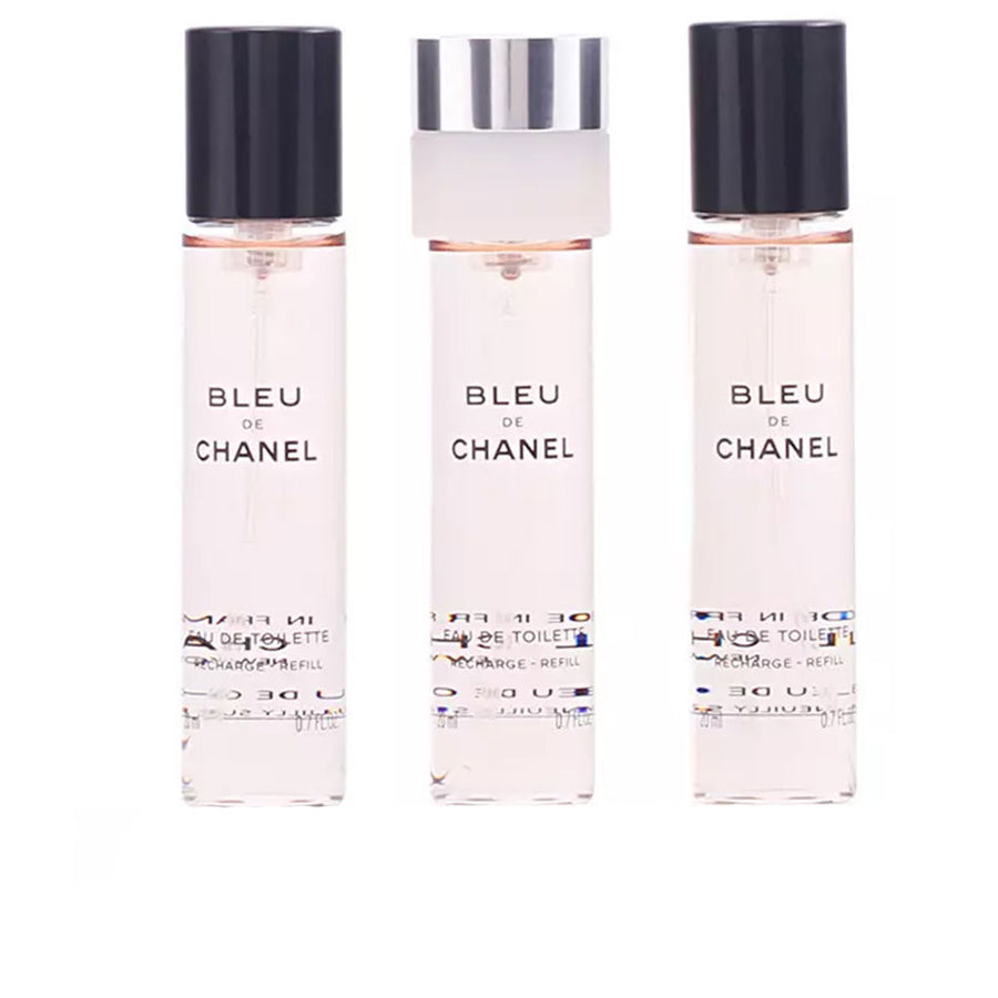 chanel bleu eau de toilette vaporizador recarga 3 x 20 ml