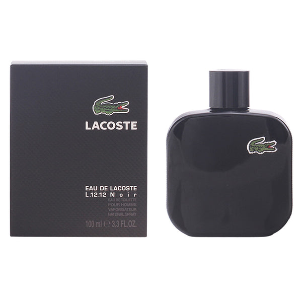 lacoste eau de lacoste l 12 12 noir pour homme eau de toilette vaporizador 100 ml