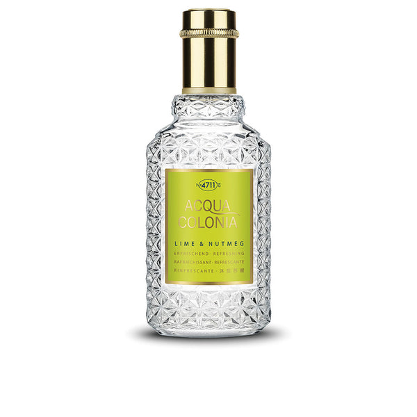 4711 acqua colonia lime nutmeg eau de cologne splash spray 50 ml