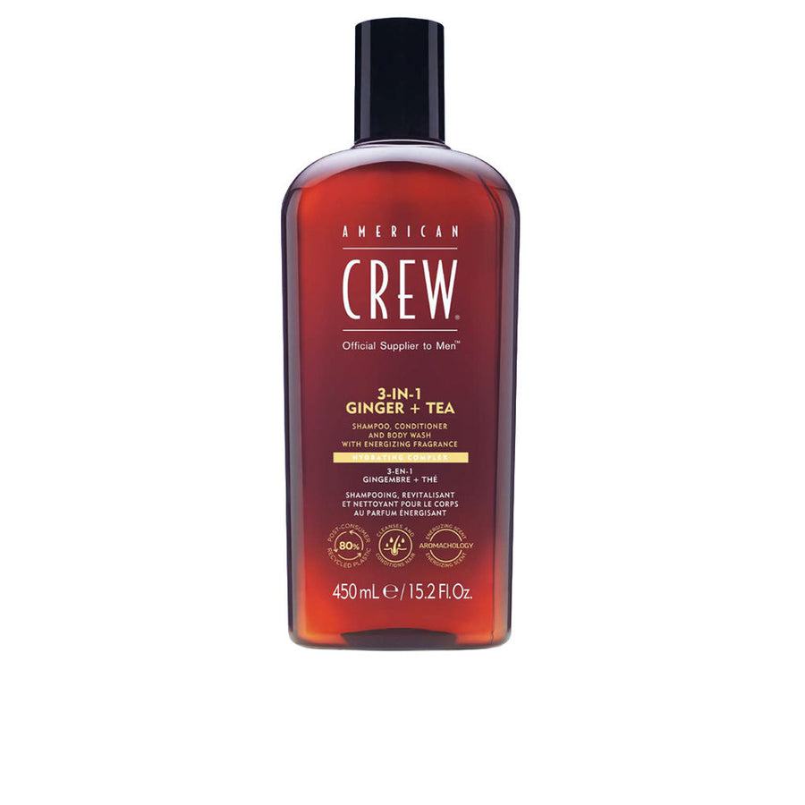 3-IN-1 GINGER + TEA champú 450 ml