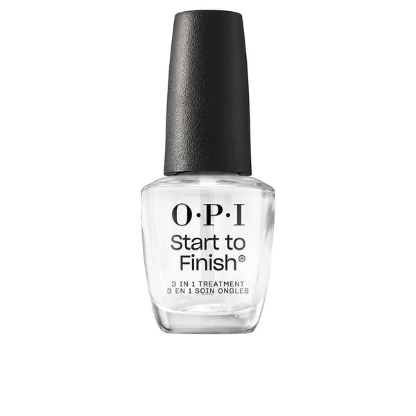 START TO FINISH 3 en 1 Tratamiento de uñas, base, top coat y fortalecedor 15 ml