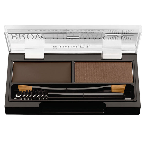BROW THIS WAY eyebrow sculpting kit #003 -dark brown