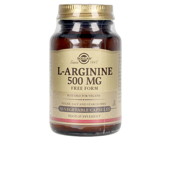 L-ARGININA 500 mg cápsulas vegetales 50 u