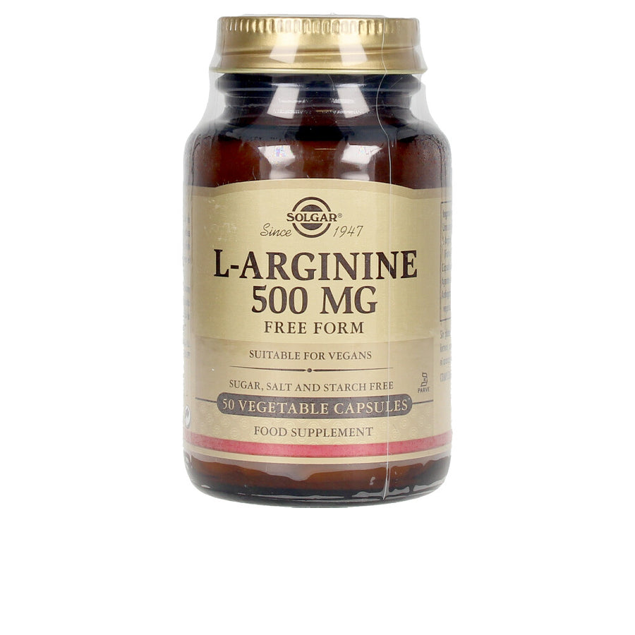 L-ARGININA 500 mg cápsulas vegetales 50 u