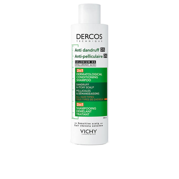 DERCOS DS champú acondicionador anticaspa 2 en 1 para todo tipo de cabello 200 ml