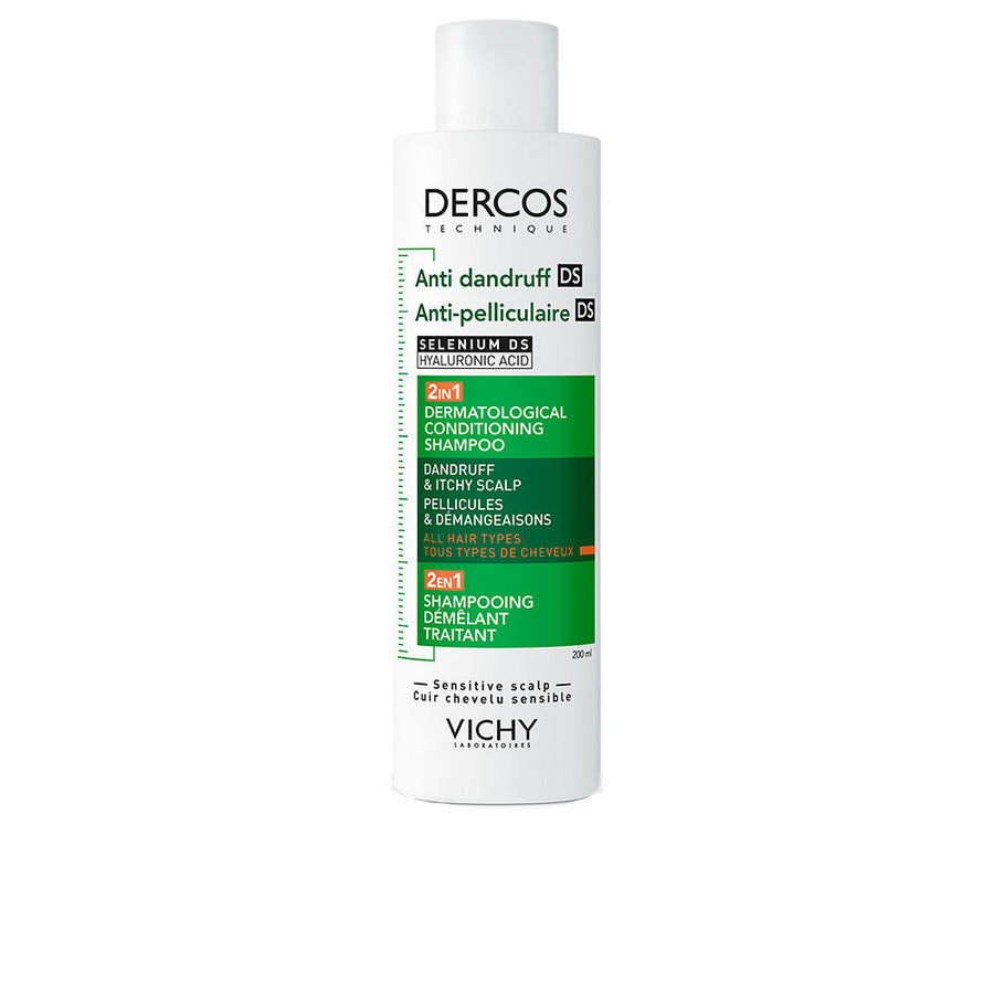 DERCOS DS champú acondicionador anticaspa 2 en 1 para todo tipo de cabello 200 ml