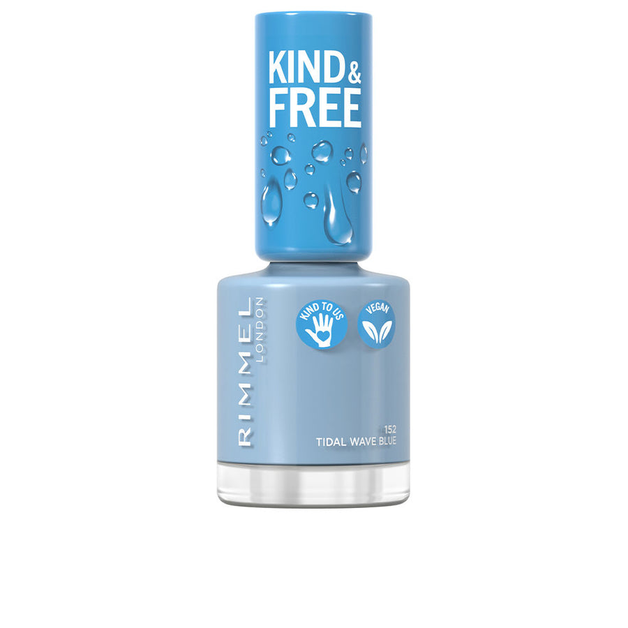 KIND & FREE nail polish #152-tidal wave blue