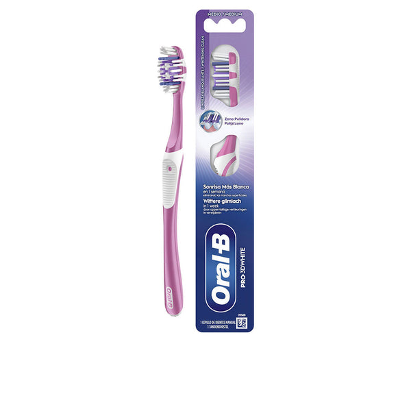 PRO-3DWHITE cepillo dental 40 #medio 1 u