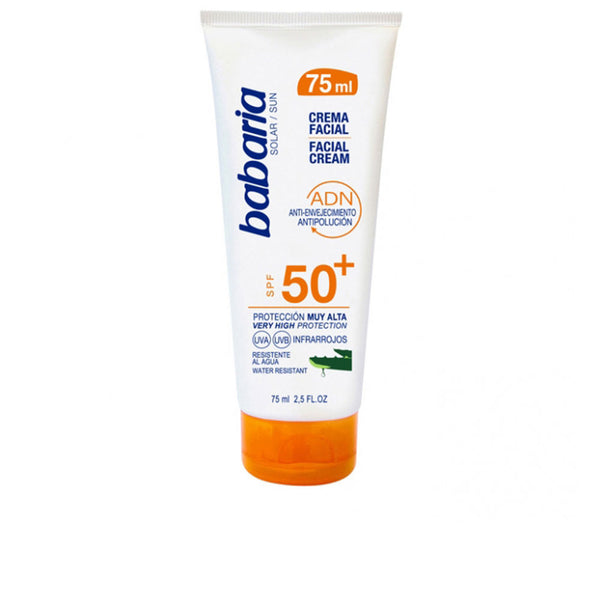 SOLAR ADN crema solar facial aloe vera SPF50+ 75 ml