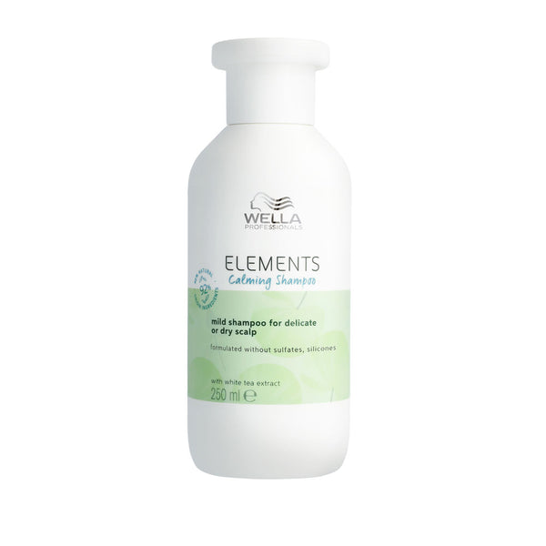 ELEMENTS Champú natural Calmante para cuero cabelludo seco o delicado 250 ml