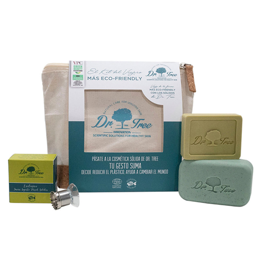 CHAMPÚ Y GEL SÓLIDOS PIEL SENSIBLE ESTUCHE 4 pz