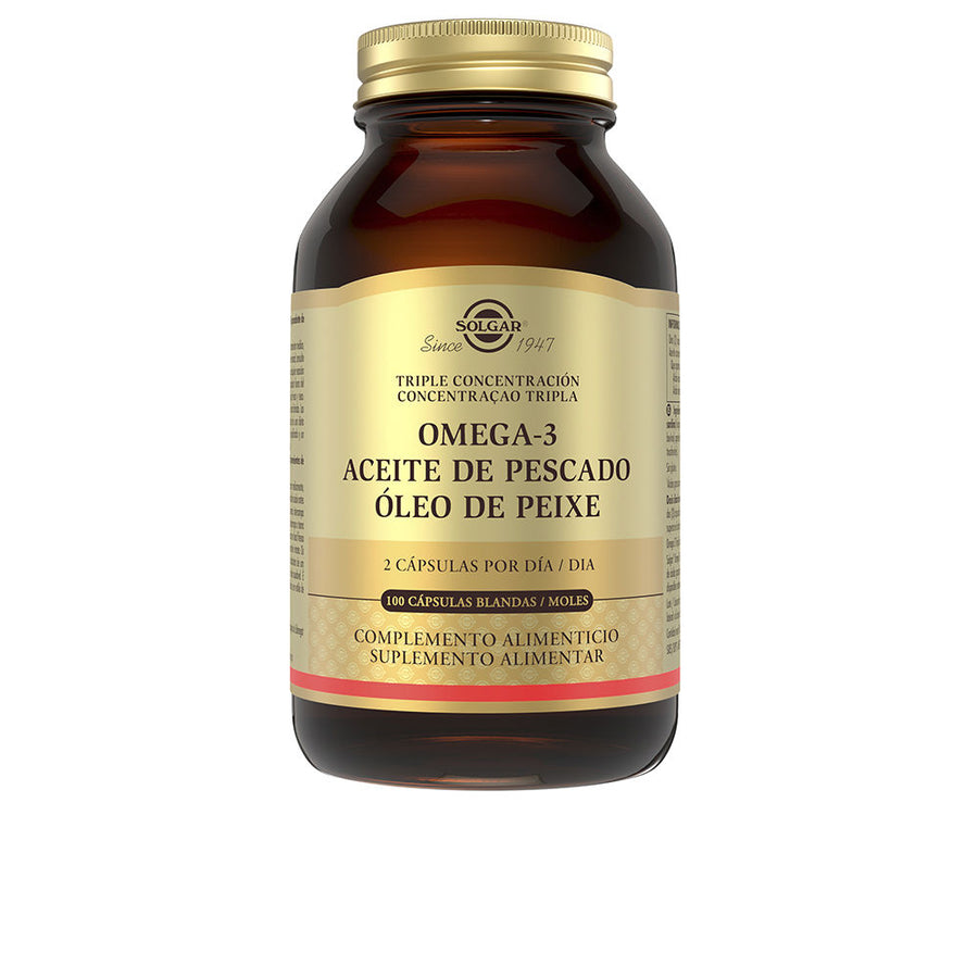 OMEGA-3 TRIPLE CONCENTRACION cápsulas blandas 100 u