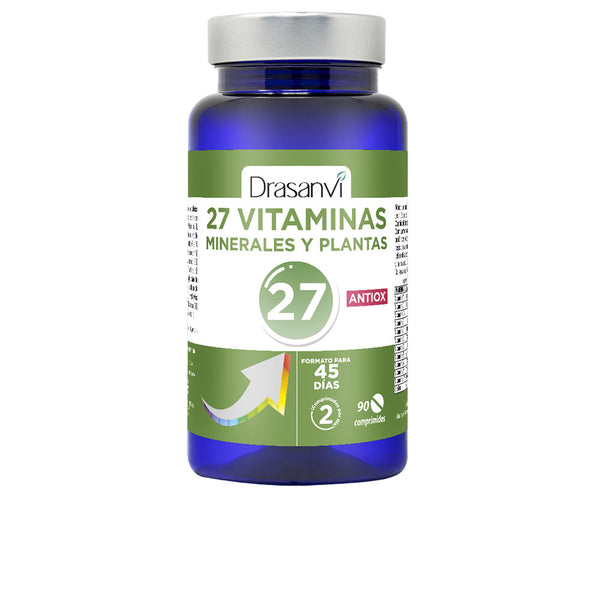 27 VITAMINAS + MINERALES Y PLANTAS ANTIOX comprimidos 90 u