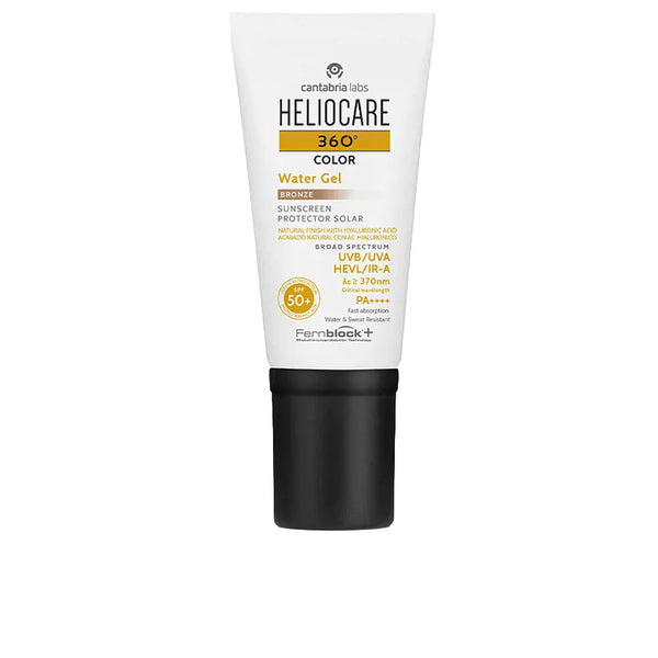 HELIOCARE 360° COLOR protector solar con color aqua gel SPF50+ #bronze 50 ml