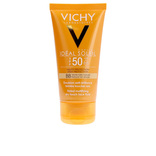 CAPITAL SOLEIL BB cream tacto seco emulsión de alta protección con color 50 ml