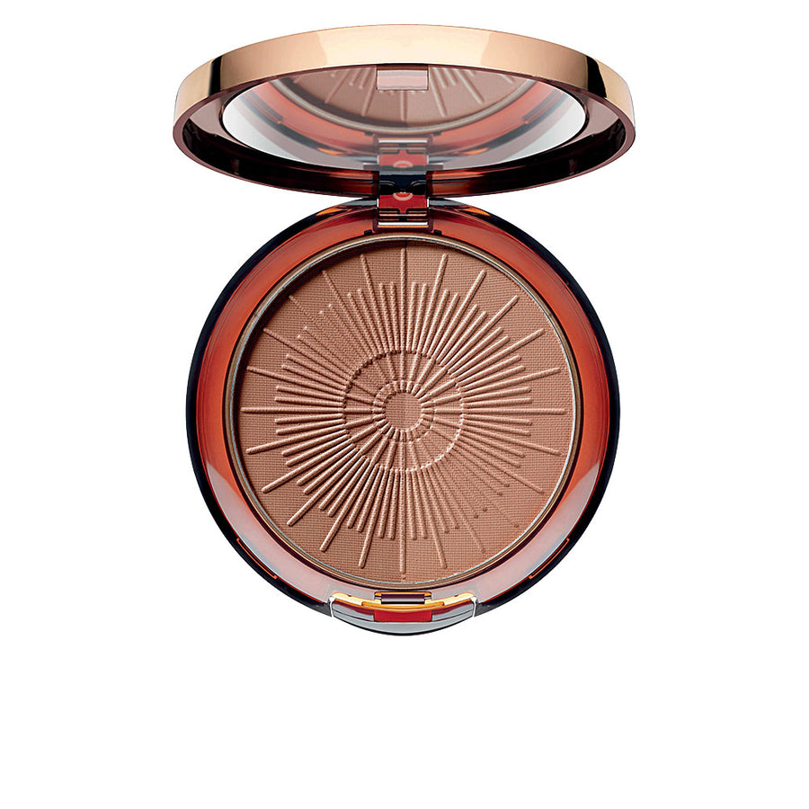 BRONZING POWDER COMPACT longlasting recargable #30-terracotta 10 gr