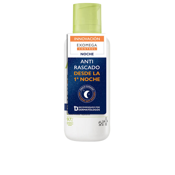 EXOMEGA CONTROL crema de noche reparadora emoliente para piel atópica 400 ml
