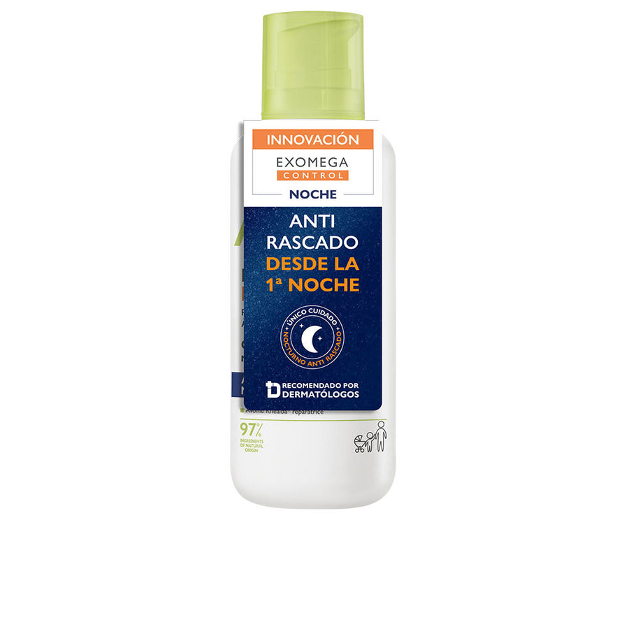 EXOMEGA CONTROL crema de noche reparadora emoliente para piel atópica 400 ml