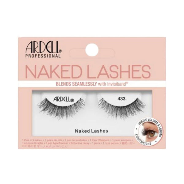 ARDELL NAKED LASHES pestañas #433 black 1 u                                       