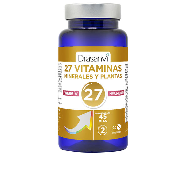 27 VITAMINAS + MINERALES ENERGÍA E INMUNIDAD comprimidos 90 u