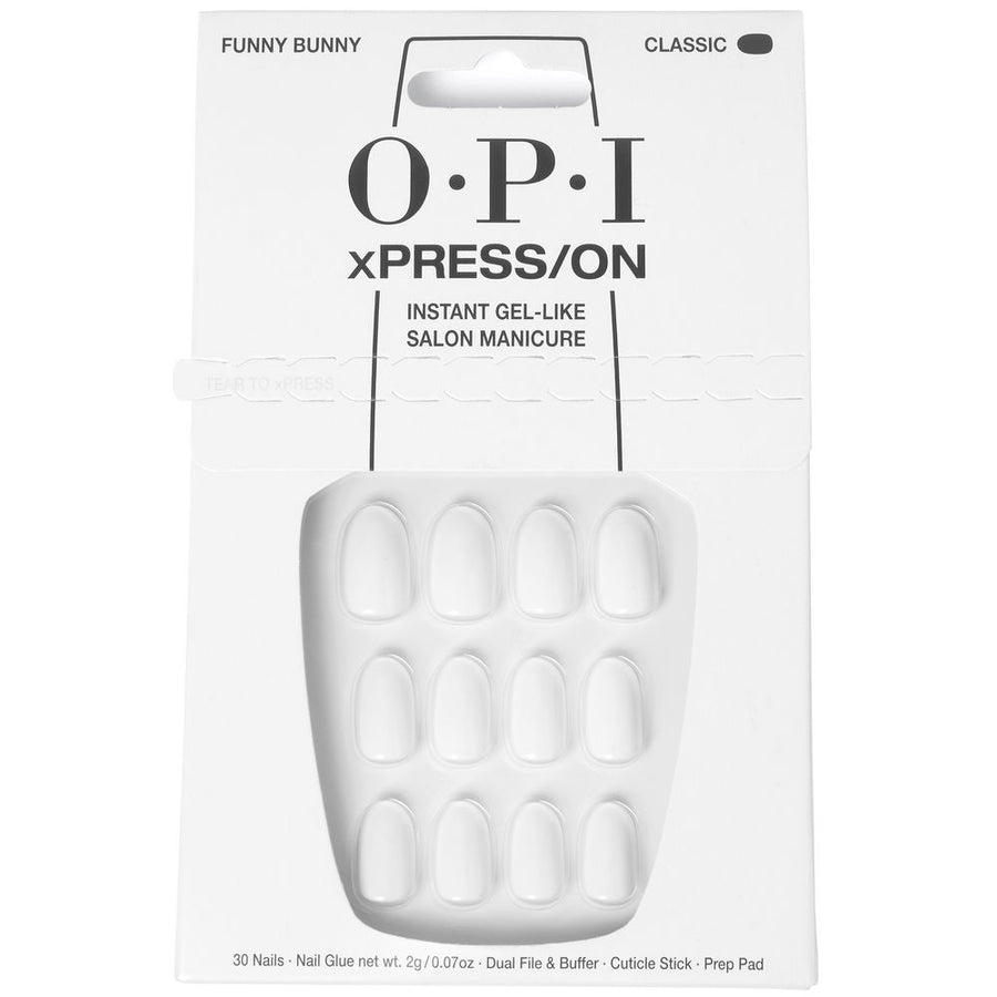 OPI xPRESS/ON Uñas Artificiales Tonos Icónicos #Funny Bunny 30 u