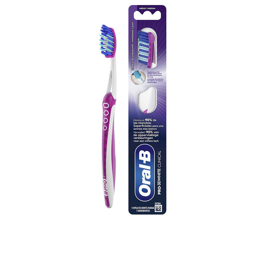 PRO-3DWHITE CLINICAL cepillo dental 38 #medio 1 u