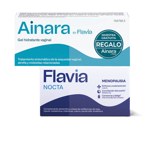 FLAVIA NOCTA + AINARA GEL HIDRATANTE PACK 2 pz