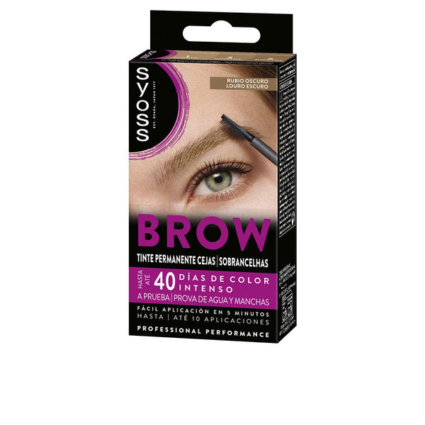 BROW TINT permanente cejas #Rubio Oscuro 1 u