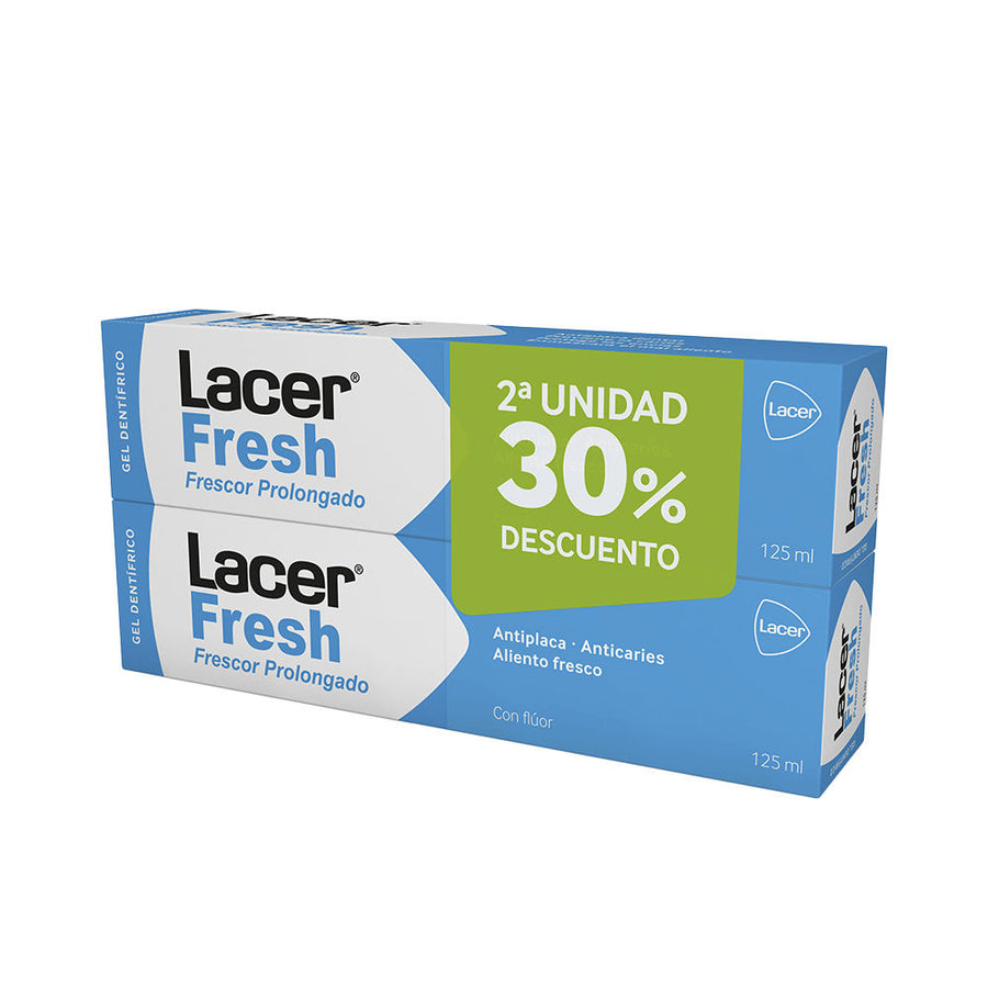 LACERFRESH GEL DENTÍFRICO PACK 2 x 125 ml