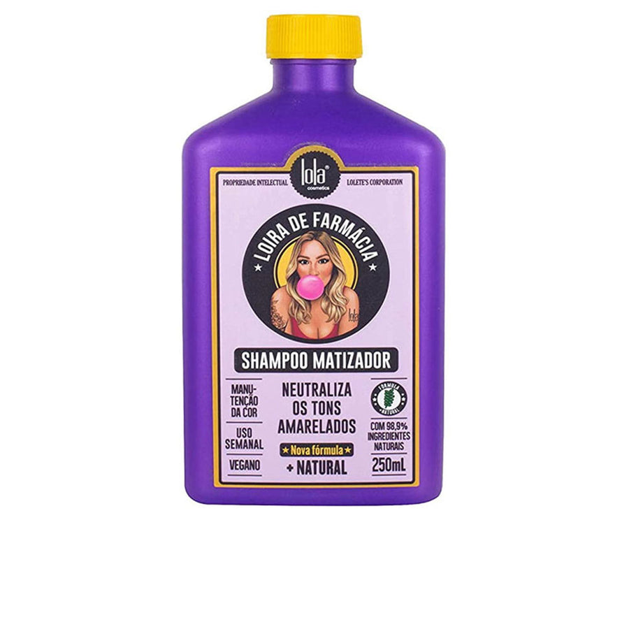 Loira de Farmácia Shampoo Matizador 250 ml