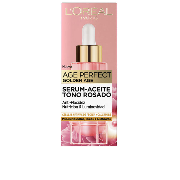 AGE PERFECT GOLDEN AGE serum-aceite tono rosado 30 ml