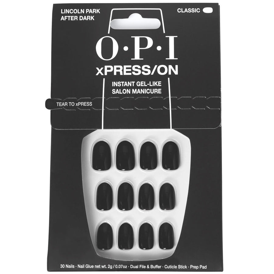 OPI xPRESS/ON Uñas Artificiales Tonos Icónicos #Lincoln Park After Dark 30 u